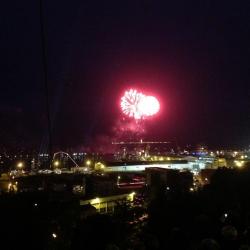 Brest 2012 feux d'artifice