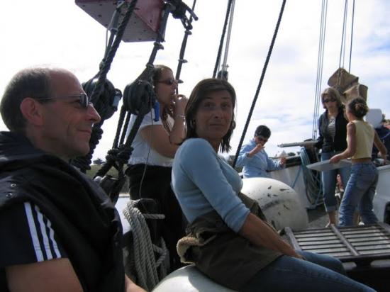 Balade en vieux gréement à l'île d'Houât