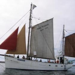 Balade en vieux gréement à l'île d'Houât