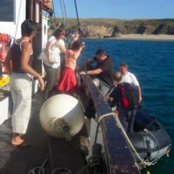 Balade en vieux gréement à l'île d'Houât