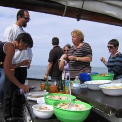 Balade en vieux gréement à l'île d'Houât